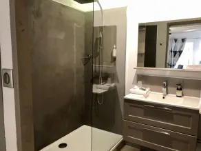 Logis Hotel Oasis - Badeværelse
