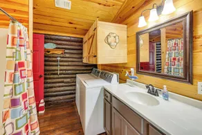 Arkansas Log Cabin Rental Near Lake Greeson! - Innenbereich
