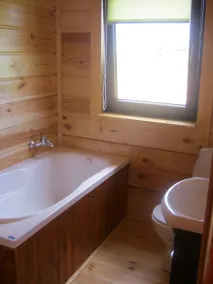 Domek Nad Jeziorem Białym - Salle de bain