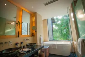 Langzhong Hirizon Hotel - Banheiro