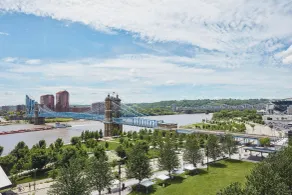 AC Hotel by Marriott Cincinnati at The Banks - Vue de la chambre