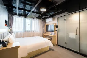 Dequan Chaoyang Park Hotel, near SOLANA - Ausblick vom Zimmer