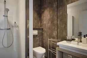 The Originals City, Hôtel Quai33, Saint-Etienne - Gare Chateaucreux - Salle de bain