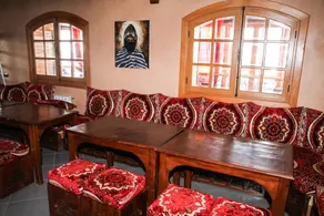 La pommeraie d'Ifrane - Sitzecke in der Lobby