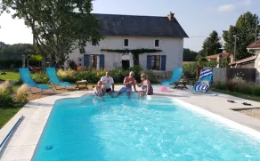 La Vieille Gorce Gîtes in the Vienne - Piscina