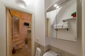 Arcuève-Dimora con vista CON TERRAZZE PANORAMICHE - Badezimmer