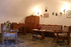 Maleatis Apollo Guesthouse - Sitteområde i lobbyen