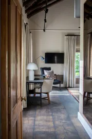 La Clé Lodge - Ausblick vom Zimmer