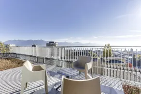 Hôtel des Patients - Vue de la chambre