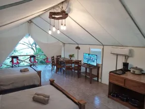 Volcano Tenorio Glamping Ranch - 3 Tents - Room