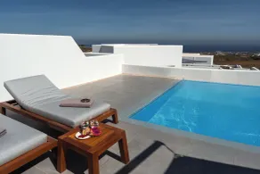 Oikos Santorini Living Concept - View from room