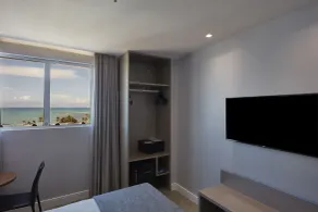 Flix Hotel - Ausblick vom Zimmer