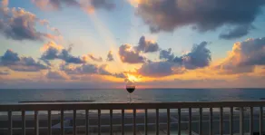 Sea Hotel - Ausblick vom Zimmer