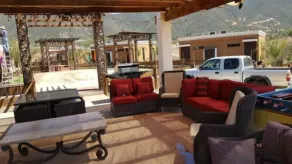 Cabañas Rancho Palos Verdes - Lobby sitting area