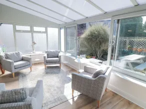 Barn Cottage - Living area