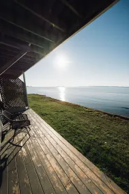 Auberge sur Mer - Vista do quarto