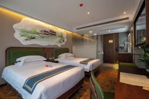 Nost algia S Hotel Shanghai Fudan University Wujiaochang Metro St ation - Værelse