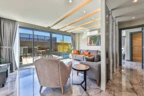 Luxury Villa Petra w ndoor Heated Pool, Sauna - Living area