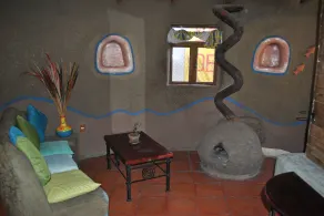 Temazcal Casa de Barro - Quarto