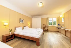 Hotel Chesa Spuondas - Vue de la chambre