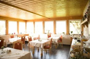 Ferienwohnung Wiesenblick mit Terrasse im Landhaus Fischer - Ristorante