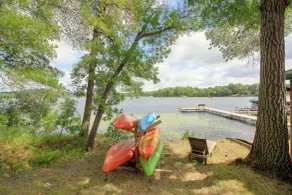 Sibley Shores Waterfront Cabin w/ Dock & 28 Acres - Innenbereich