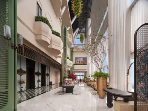 Guangzhou Panyu Wanbo Elegant Hotel - Free Shuttle Bus During the Canton Fair - Vestíbulo