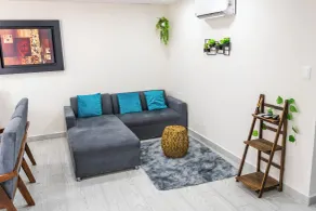 Casa boka con vista al mar y alberca - Living area