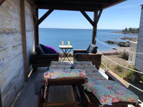 AUBERGE ET SPA LE HUARD - Terrasse/patio