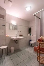 Berggasthof Koitsche im Naturpark Zittauer Gebirge - Bathroom