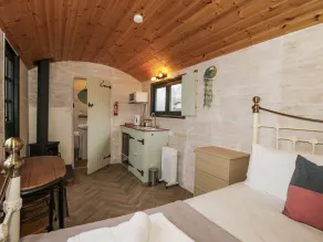 Aston - Shepherd Hut - Chambre