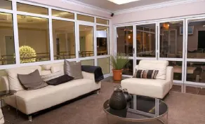 Cycad Palm Guest House Gaborone - Lobby sitting area