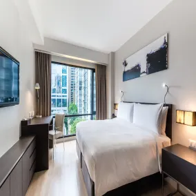 Maitria Hotel Sukhumvit 18 Bangkok – A Chatrium Collection - Vue de la chambre