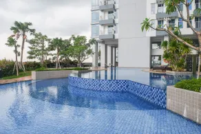 Aesthetic 2Br Connected To Mall At Supermall Mansion Apartment - Pool