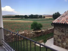 Casa Rural La Dueña - Ausblick vom Zimmer