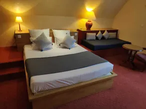 Logis Hotel Calisola Besançon - Soirée Etape - EuroVelo 6 - Værelse