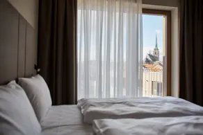 Avenue Pallova 28 - Vue de la chambre