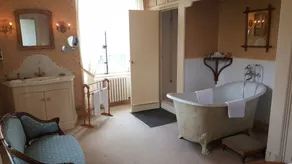 Hôtel-Restaurant La Montagne - Bathroom