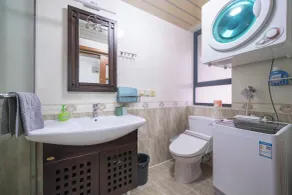 Tyms Cozy 1BR APT Gubei Carnival Court - Badrum