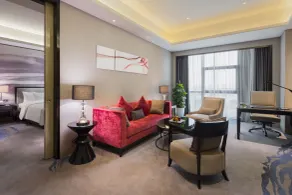 Wanda Realm Wuhan - Ausblick vom Zimmer