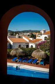 Los Arcos - Vue de la chambre