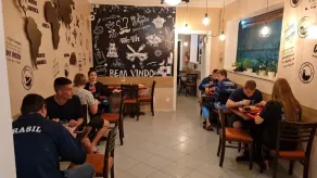 Pousada e Hostel Aqui - Restaurante