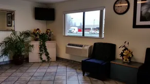 Travel Inn Motel - Coin salon dans le hall