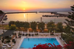 Kyparissia Beach Hotel - Ausblick vom Zimmer