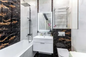 Spacious apartments in the RC Minsk Mir - Baño