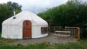 Ceridwen Glamping, double decker bus and Yurts - Room