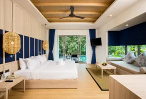 Maison de vacances avec jardin et piscine privée | Adaptée au travail à distance - Vue de la chambre