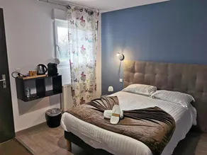 Logis Hotel- Restaurant La Haie Des Vignes Séminaires et Evènementiel - Værelse