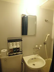 Aizu-Wakamatsu "Yukkura Inn" self-service INN - Salle de bain