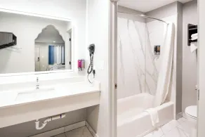 Downtowner Inns - Houston Downtown & Convention Center - Salle de bain